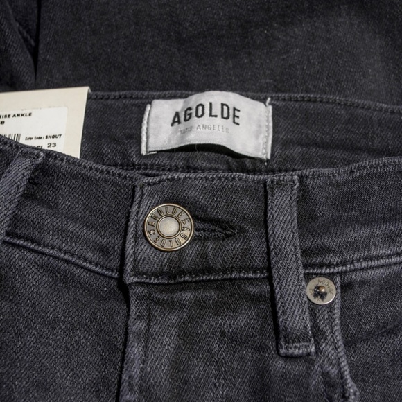 NWT Agolde Sophie Mid Rise Skinny Jean - Picture 5 of 8